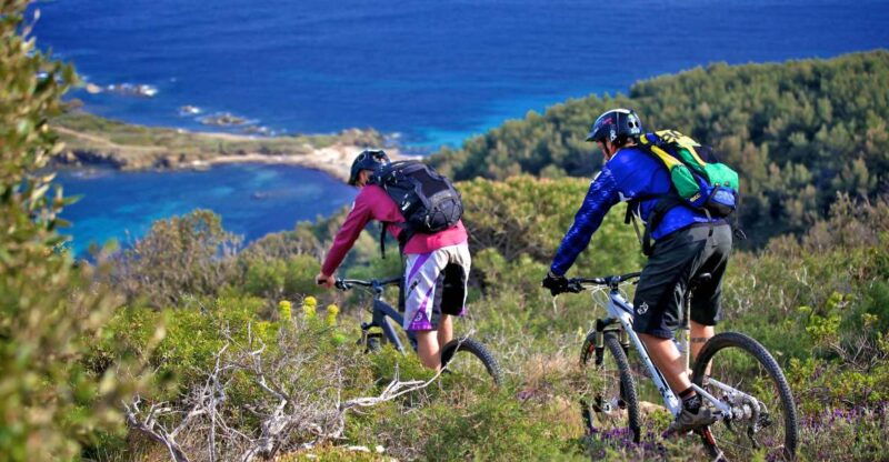 sunset-mountain-electric-bike-gulf-of-saint-tropez