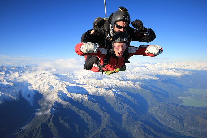 Tandem Skydive 10,000ft from Franz Josef - Pricing & Value