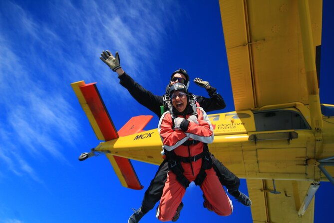 Tandem Skydive 13,000ft from Franz Josef - FAQ