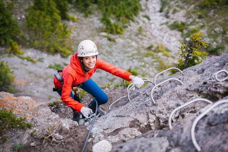 banff-mount-norquay-2-5-or-4-hour-guided-via-ferrata-climb