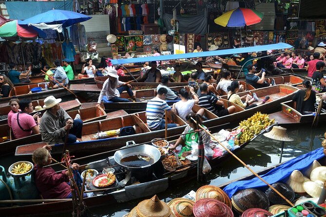 Bangkok: Floating Market and Train Tour with Guide in Spanish and English - Frequently Asked Questions