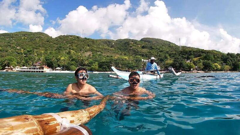 cebu-whale-shark-swim-kawasan-falls-moalboal-sardine-run