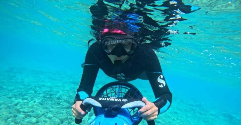 chania-sea-scooter-snorkeling-boat-tour