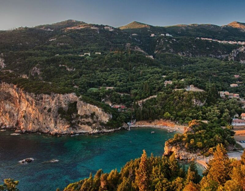 corfu-highlights-shore-excursion-paleokastritsa-town