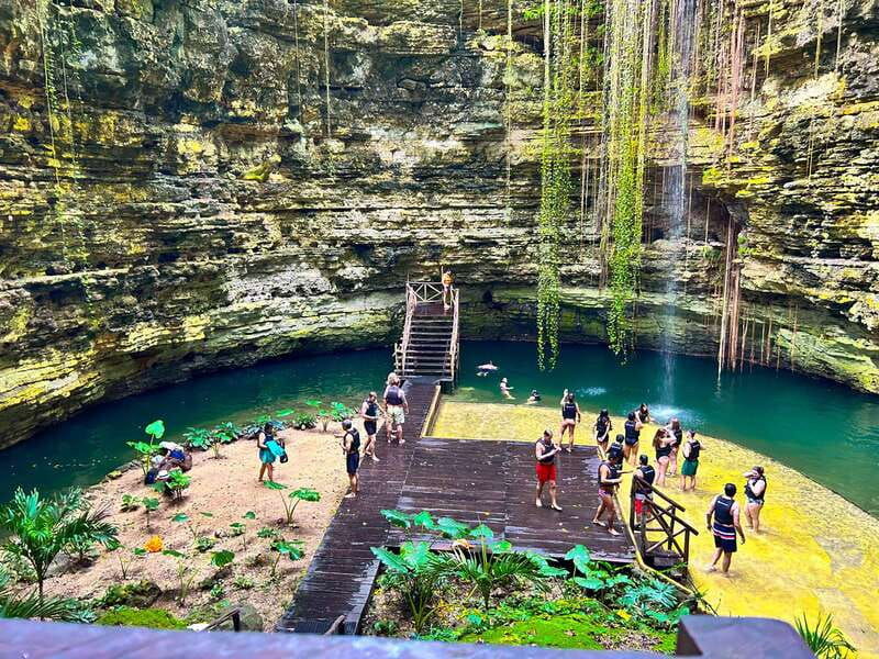 from-cancun-chichen-itza-cenote-valladolid-day-trip