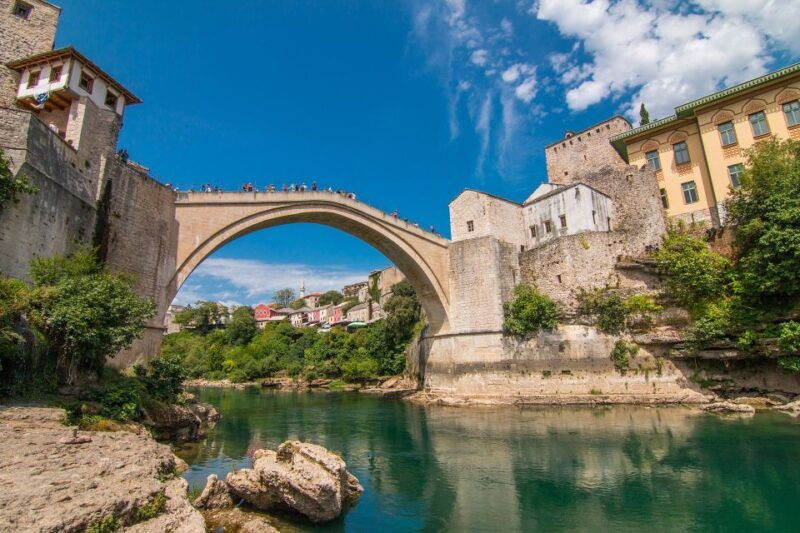 from-split-private-guided-mostar-kravica-waterfall-tour