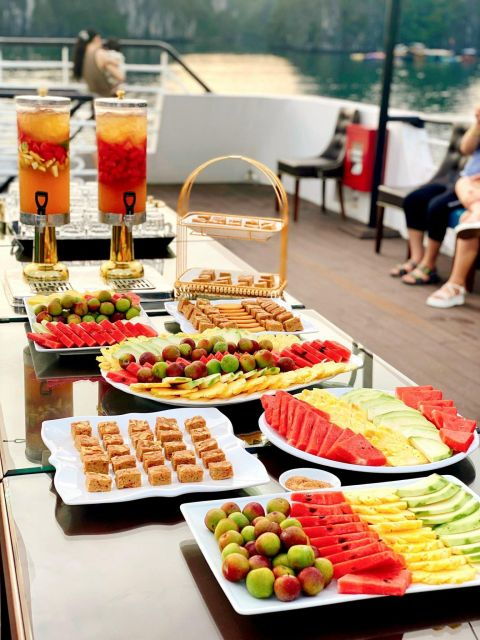 halong-bay-5-star-day-cruise-with-swimm-pool-buffet-kayak