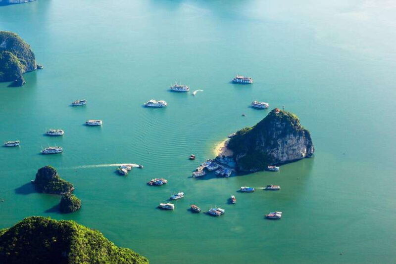 halong-full-day-cruise-kayak-cave-lunch-beach-island
