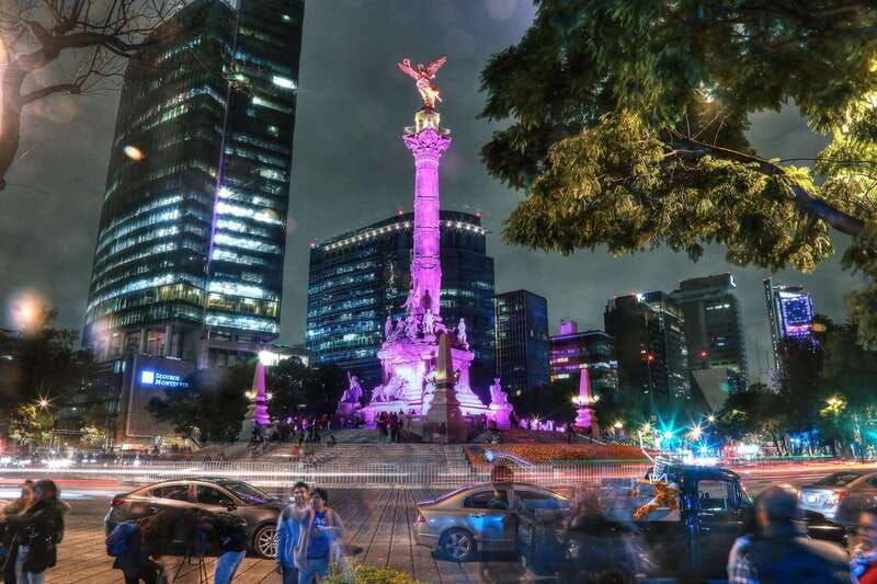 mexico-city-night-city-tour-in-a-double-decker-bus