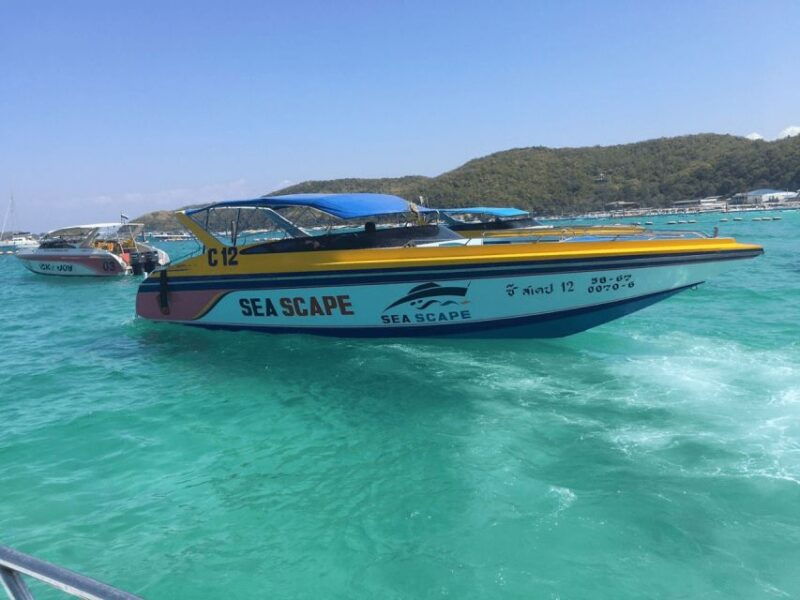 pattaya-private-speedboat-to-coral-islands-cruise