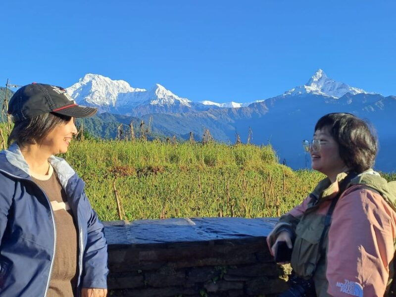 pokhara-australian-camp-dhampus-village-group-join-hike
