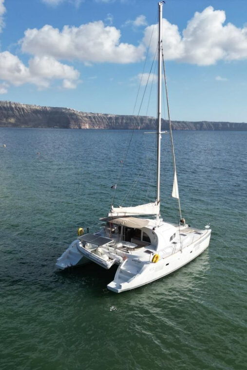 santorini-catamaran-cruise-with-greek-bbq-and-drinks