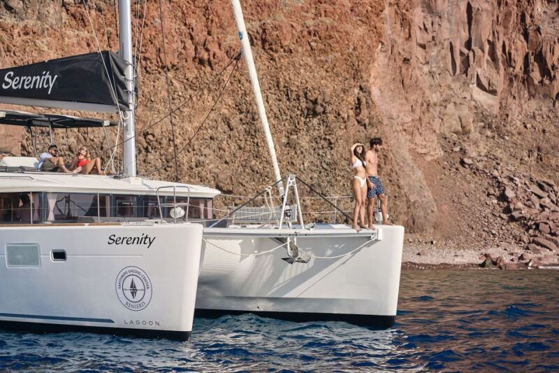 santorini-day-luxury-catamaran-cruise-with-meal-drinks