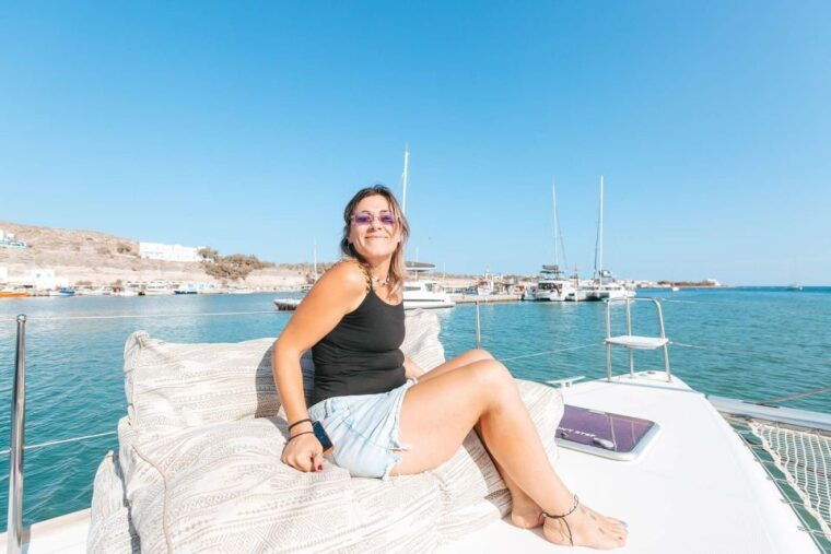 santorini-luxury-catamaran-cruise-with-lunch-bbq-drinks