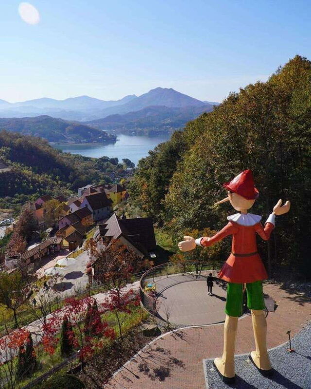 seoul-nami-island-petite-france-morning-calm-railbike