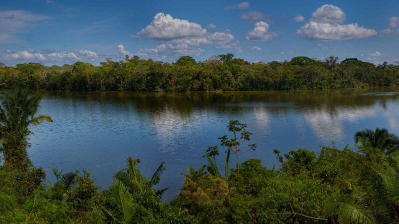 tambopata-lake-sandoval-canoeing-with-lunch