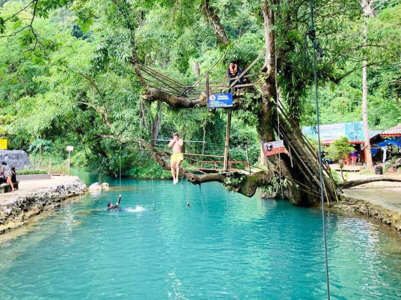 vang-vieng-blue-lagoon-and-countryside-bike-tour-with-lunch
