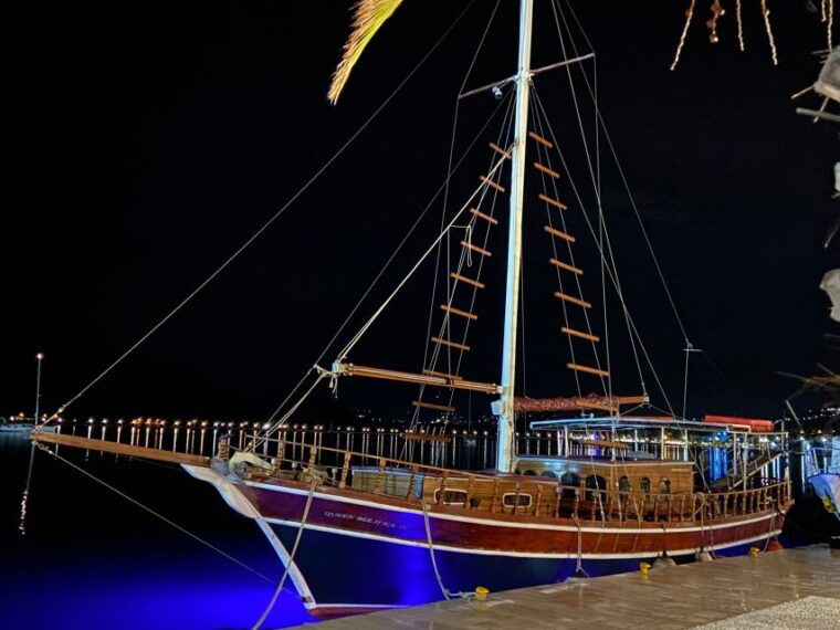 argostoli-sunset-cruise-with-swim-stops-dinner-and-wine