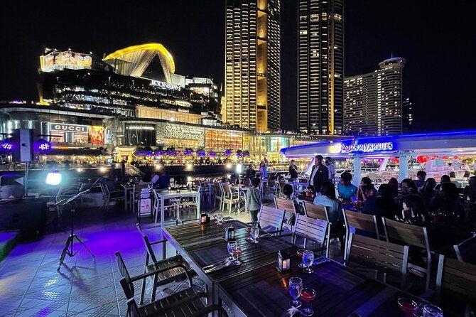 Bangkok Dinner Cruise with Intl Buffet, Live Music & Hotel Pickup - The Sum Up