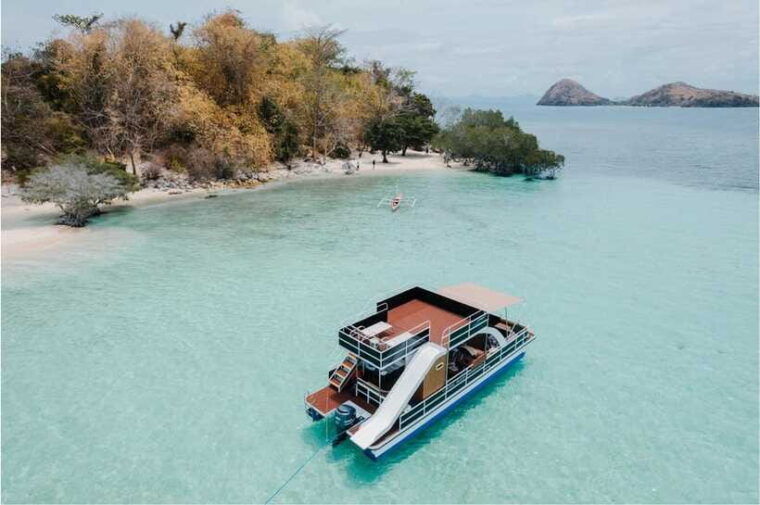coron-island-hopping-private-double-deck-party-boat-slide