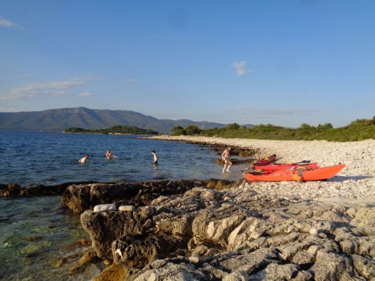 lumbarda-sunset-kayak-tour-with-a-picnic-wine-and-sweets