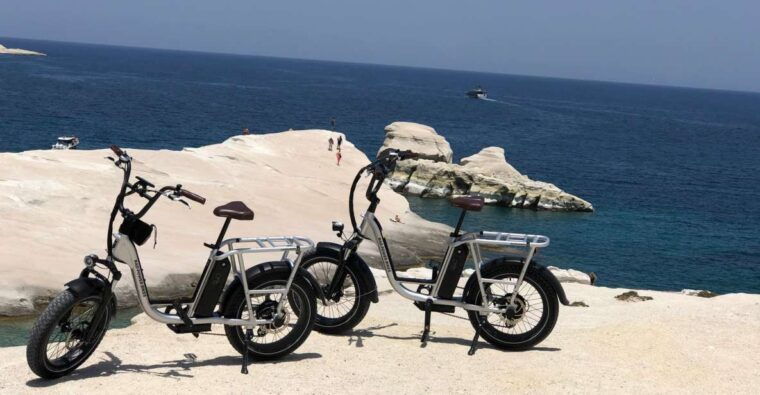 milos-half-day-electric-bike-tour-with-sarakiniko-beach