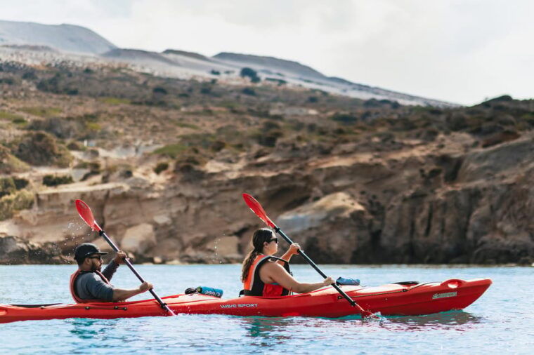 milos-tsigrado-and-gerakas-beach-kayaking-tour