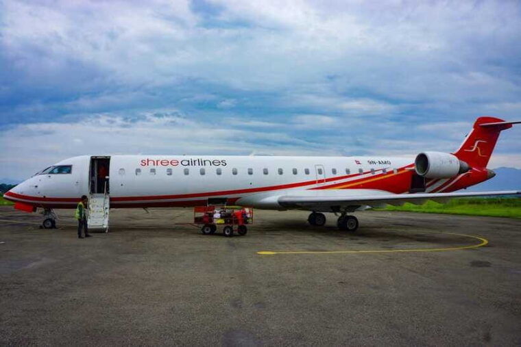 one-way-flight-from-bhairawaha-to-kathamndu