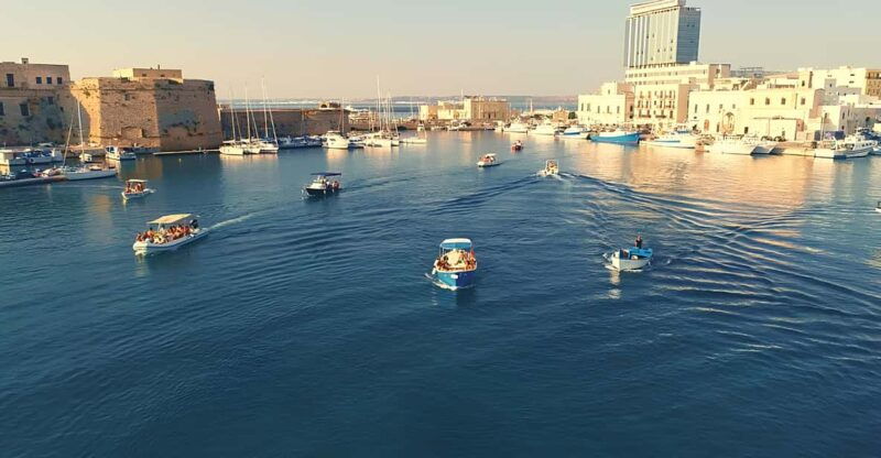 private-boat-tour-gallipoli-punta-s-andrea-island-aperitif