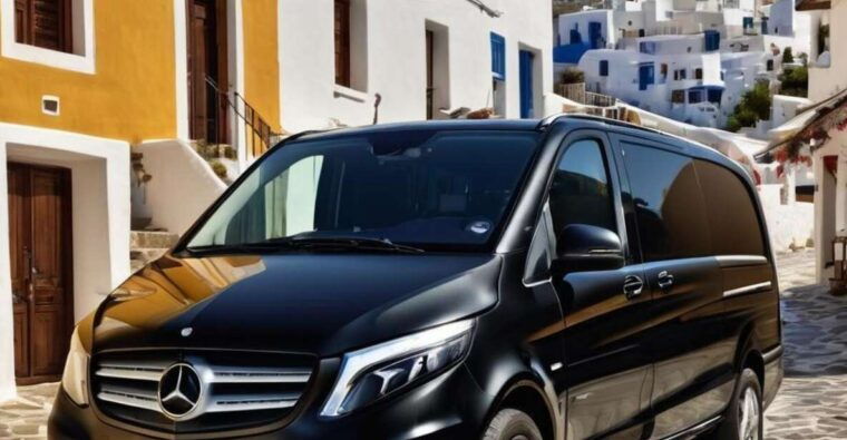 private-transfer-mykonos-windmills-to-your-villa-mini-van