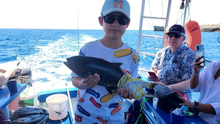 rhodes-fishing-trip-snorkelling-bbq-professional-guide
