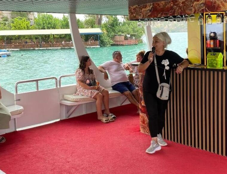 side-electric-catamaran-cruise-waterfall-seleukia-mosque