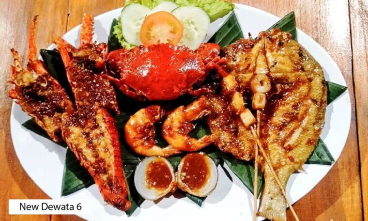 bali-jimbaran-new-dewata-cafe-seafood-meal-with-drinks