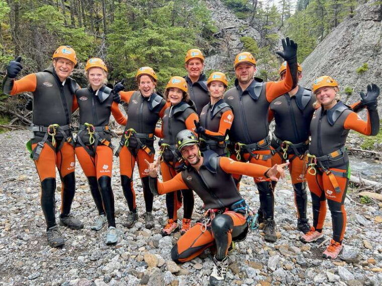 banff-beginner-canyoning-half-day-tour