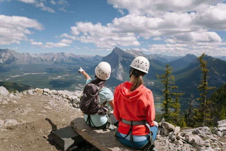 banff-mount-norquay-2-5-or-4-hour-guided-via-ferrata-climb