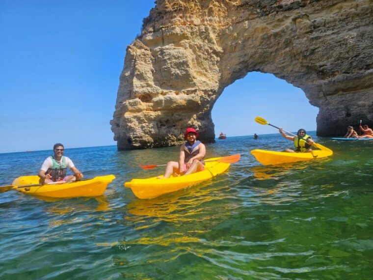 benagil-beach-guided-kayak-tour-with-caves-and-cliffs