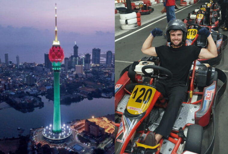 colombo-go-karting-and-lotus-tower-dinner-with-hotel-pickup