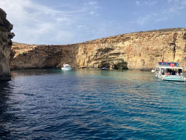 comino-private-charter-to-crystal-blue-lagoon-caves