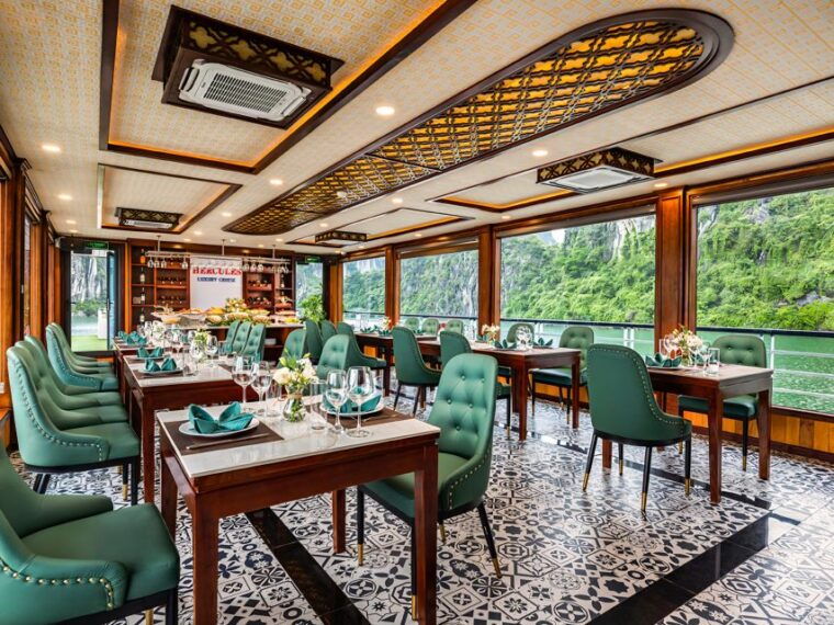 halong-bay-luxury-5-cruise-with-kayaking-lunch-buffet