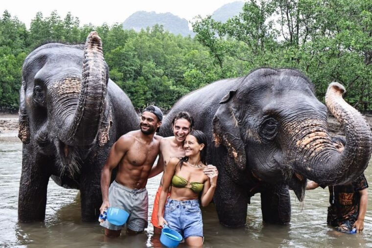 krabi-elephant-bathing-session-at-krabi-elephant-shelter