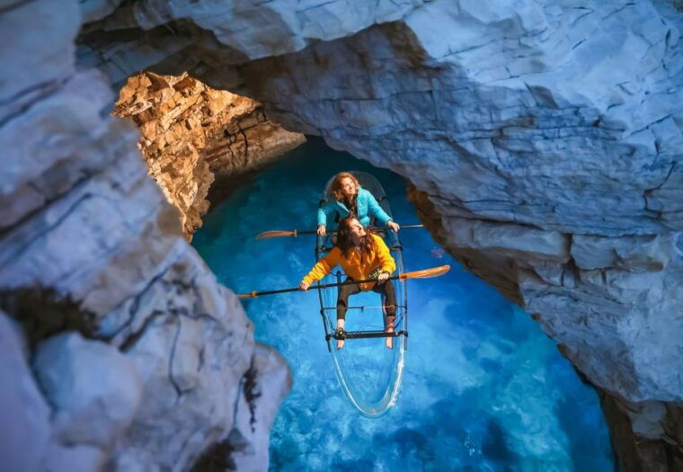pula-night-time-sea-kayaking-tour-in-transparent-kayak