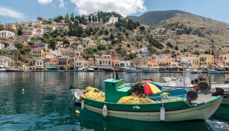 rhodes-high-speed-boat-to-symi-island-and-st-georges-bay