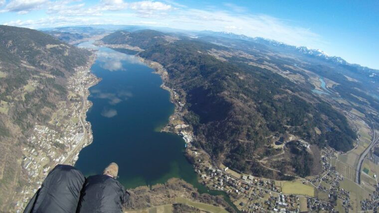 villach-ossiachersee-paragliding-panorama-tandem-flight