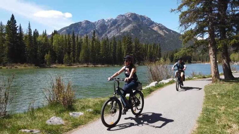 banff-bow-river-e-bike-tour-and-sundance-canyon-hike