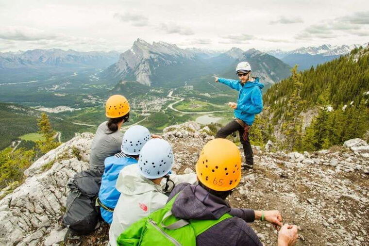 banff-mount-norquay-2-5-or-4-hour-guided-via-ferrata-climb