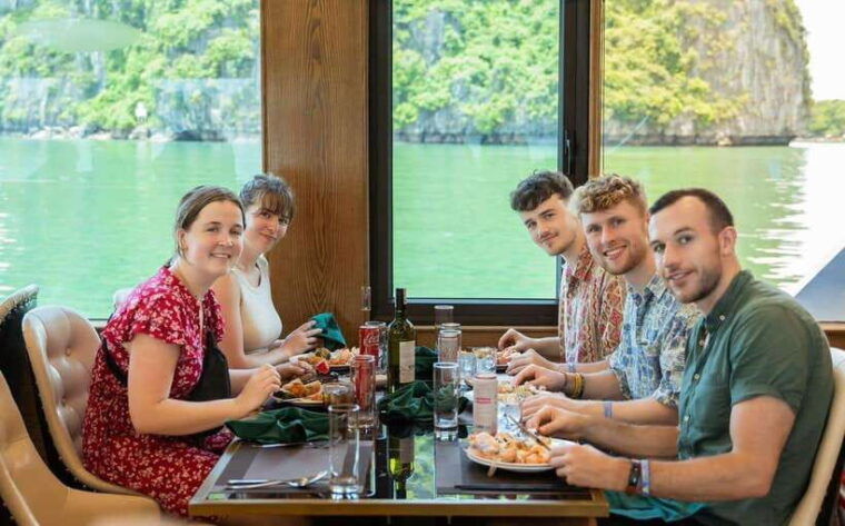 halong-full-day-cruise-kayak-cave-lunch-beach-island