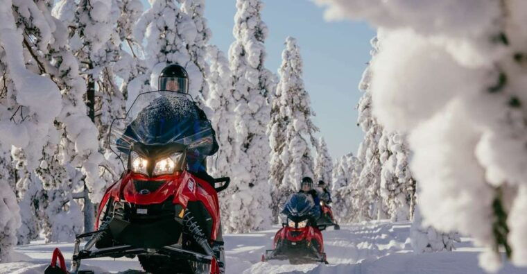 levi-2-hours-snowmobile-safari-to-the-levi-nature