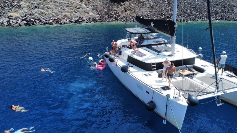 santorini-catamaran-cruise-with-swimming-meal-and-open-bar