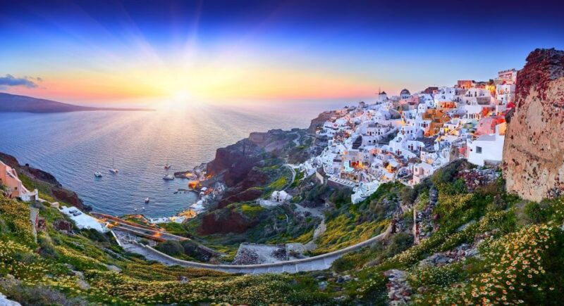 santorini-volcano-and-hot-springs-sunset-dinner-cruise
