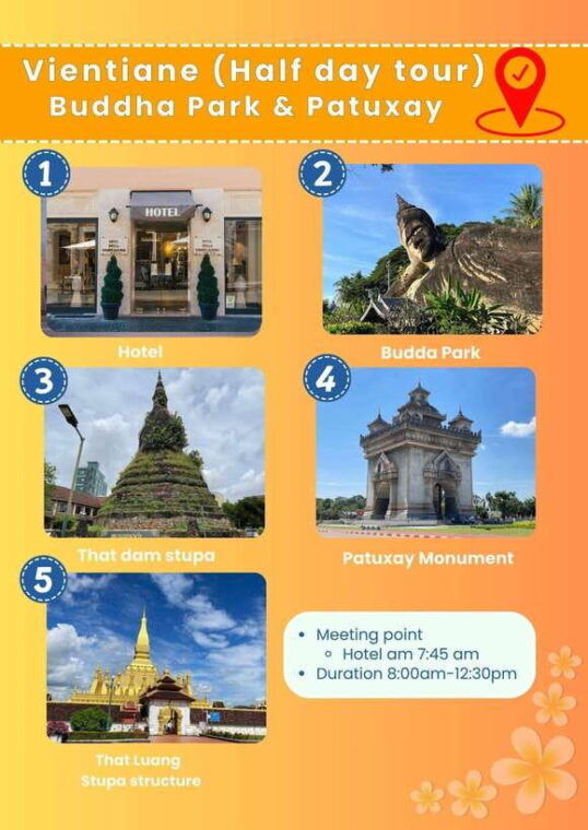 vientiane-half-day-city-tour-with-patuxai-and-buddha-park